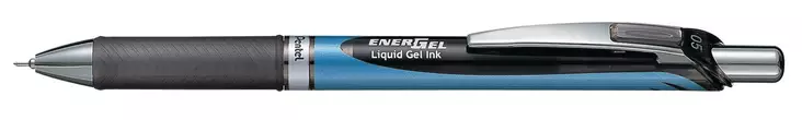 Pentel Energel BLN75 geelikynä 0,25mm musta - Geelikynät - 122699 - 1