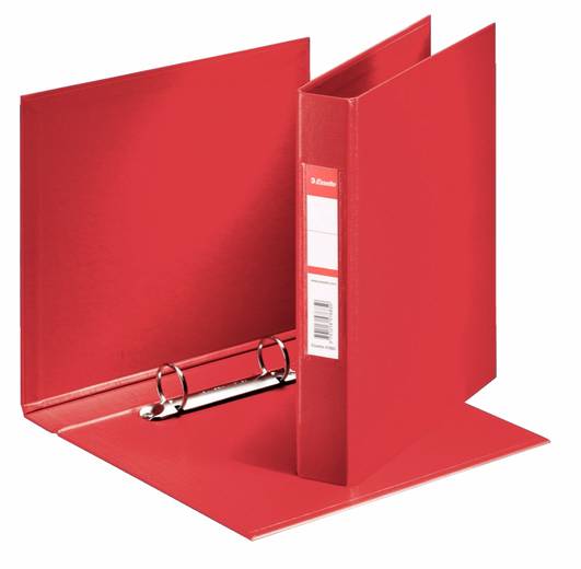 Rengaskansio ESSELTE 25mm/A5/2RR punainen - Kansiot - 102919 - 1