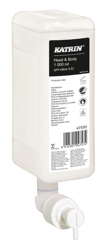 Suihkusaippua Katrin Head & Body shower gel 1000ml - Henkilöhygienia, ihon hoitotuotteet - 206159 - 3