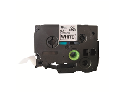 Tarrakasetti Q-Connect TZe241 18mm valk/musta - Brother tarrakirjoittimet ja tarrateipit - 254239 - 1