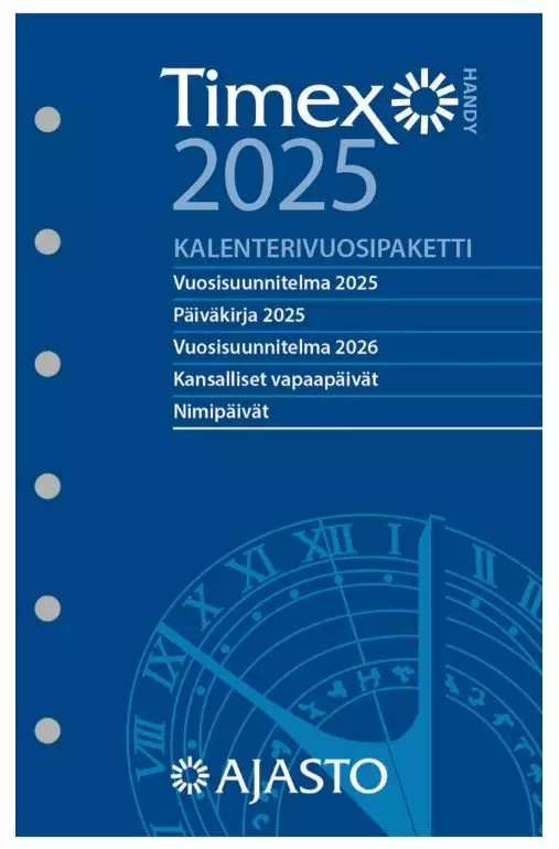 Ajasto Timex Handy 2026 täydennyspaketti 82 x 128mm - Taskukalenterit - 2611042109 - 4