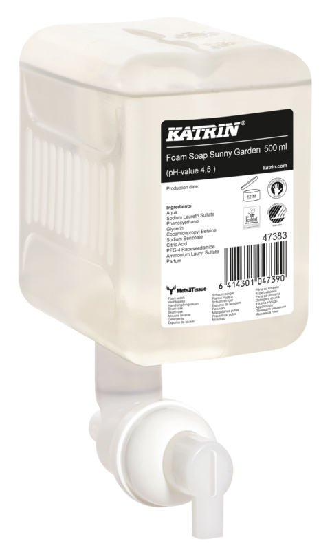 Vaahtosaippua Katrin foam soap Sunny Garden 500ml - Henkilöhygienia, ihon hoitotuotteet - 206059 - 3