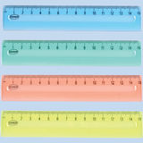 Viivain 15cm värilajitelma - Viivaimet, harpit - 160639 - 1