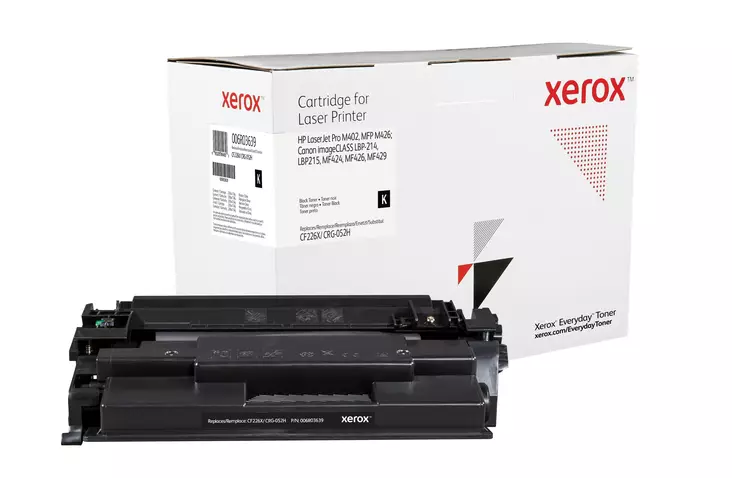 Xerox Everyday High Yield värikasetti HP 26X musta 9K - Hp laserkasetit - 006R03639 - 1