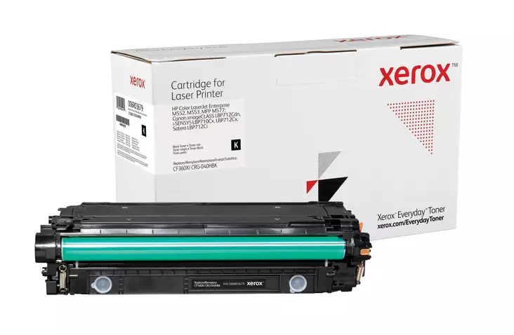Xerox Everyday High Yield värikasetti musta HP 508X 12.5k - Hp laserkasetit - 006R03679 - 1