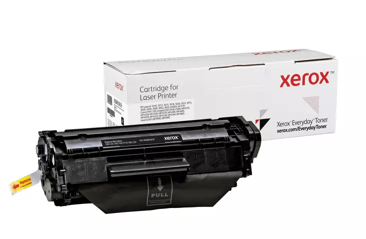 Xerox Everyday värikasetti HP 12A musta 2K - Hp laserkasetit - 006R03659 - 1
