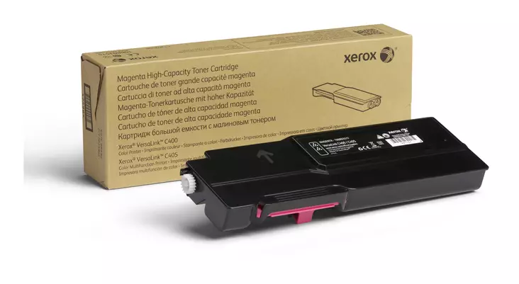 Xerox VersaLink C400/C405, magenta värikasetti (suuri kapasiteetti, 4800 sivua) - Xerox laserkasetit - 106R03519 - 1
