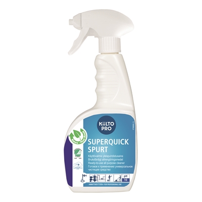 Yleispuhdistusaine Kiilto Superquick Spurt 750 ml - Pesu- ja puhdistusaineet - 264169 - 2