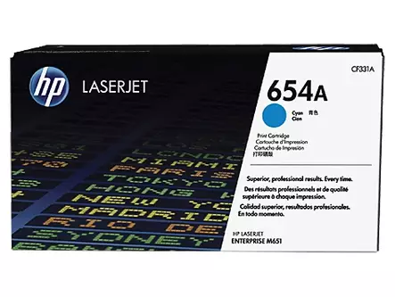 CF331A (HP 654A) Cyan 15000s - Hp laserkasetit - CF331A - 1
