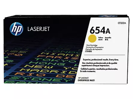 CF332A (HP 654A) Yellow 15 000s - Hp laserkasetit - CF332A - 1