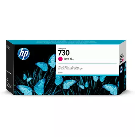 HP 730 magenta 300ml - HP mustesuihkupatruunat - P2V69A - 1