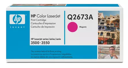HP CLJ 3500 magenta 4000s - Hp laserkasetit - Q2673A - 1