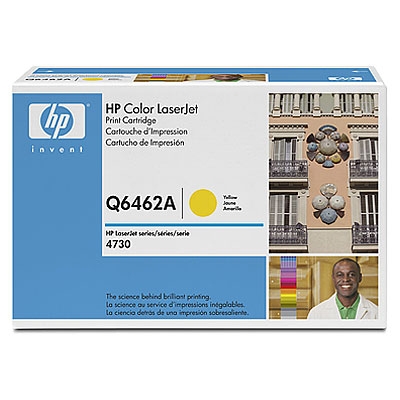 HP CLJ 4730 keltainen värikasetti - Hp laserkasetit - Q6462A - 1