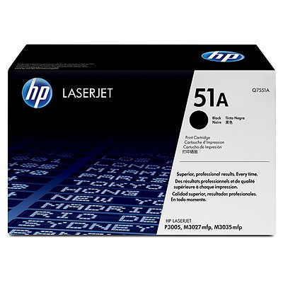 HP LJ P3005/M3035/M3027 laserkasetti 6,5k - Hp laserkasetit - Q7551A - 1