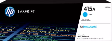 Laserkasetti HP 415A cyan 2.1k - Hp laserkasetit - W2031A - 1