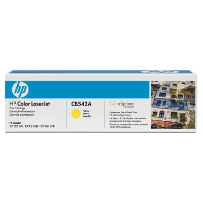 Laserkasetti HP CB542A keltainen (Canon 716) - Hp laserkasetit - CB542A - 1