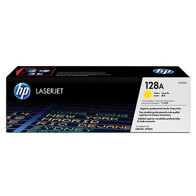 Laserkasetti HP CE322A keltainen - Hp laserkasetit - CE322A - 1