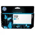 HP 727 cyan 130ml - HP mustesuihkupatruunat - B3P19A - 1
