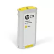 HP 727 keltainen 300ml - HP mustesuihkupatruunat - F9J78A - 1