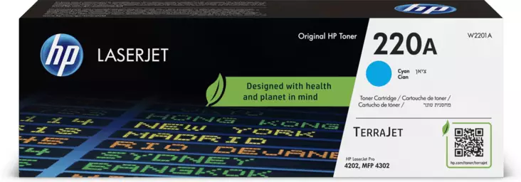 HP laserväri 220A / W2202A cyan 1800s. - Hp laserkasetit - W2201A - 1