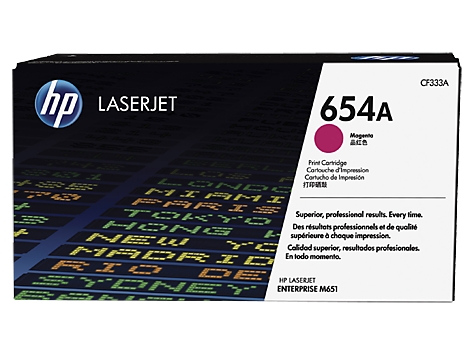 CF333A (HP 654A) Magenta - Hp laserkasetit - CF333A - 1
