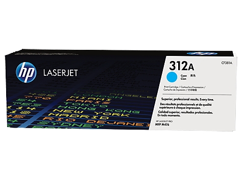 CF381A (HP 312A) Cyan - Hp laserkasetit - CF381A - 1