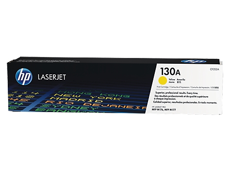 HP 130A CLJ Pro M176n keltainen värikasetti - Hp laserkasetit - CF352A - 1