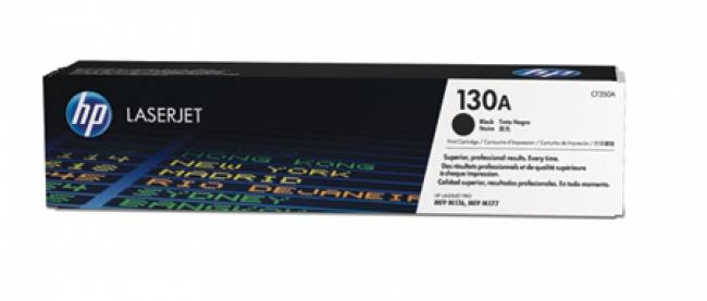 HP 130A CLJ Pro M176n musta värikasetti - Hp laserkasetit - CF350A - 1