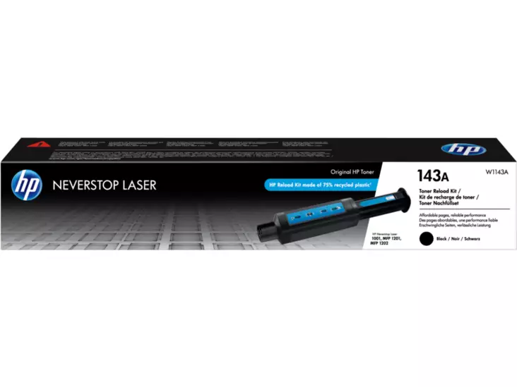 HP 143A Neverstop Toner Reload Kit 2,5K - Hp laserkasetit - W1143A - 1
