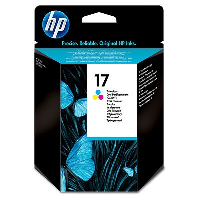 HP 17 Dj 840 3-väri 15 ml - HP mustesuihkupatruunat - C6625A - 1