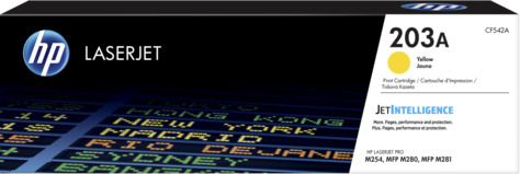HP 203A -värikasetti, keltainen - Hp laserkasetit - CF542A - 1