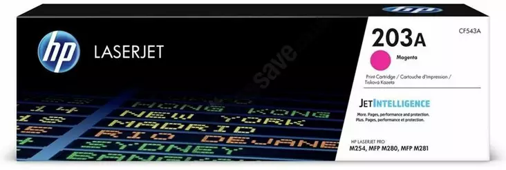 HP 203A -värikasetti, magenta - Hp laserkasetit - CF543A - 1