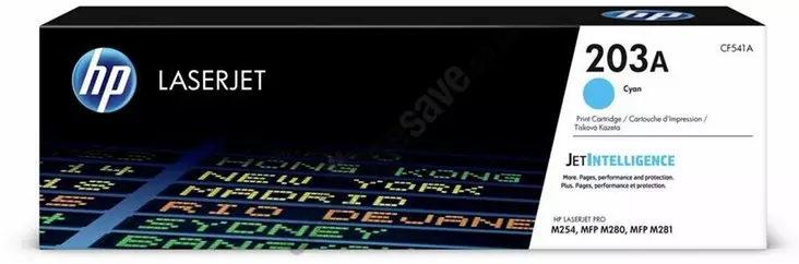 HP 203A -värikasetti, syaani - Hp laserkasetit - CF541A - 1