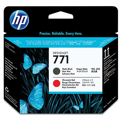 HP 771 Z6200 mattamusta/krom. pun. kirjoituspää - HP mustesuihkupatruunat - CE017A - 1