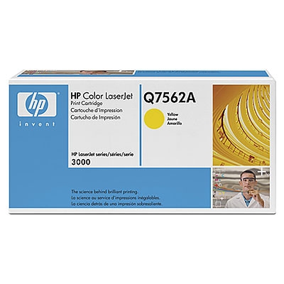 Hp CLJ 3000 keltainen - Hp laserkasetit - Q7562A - 1