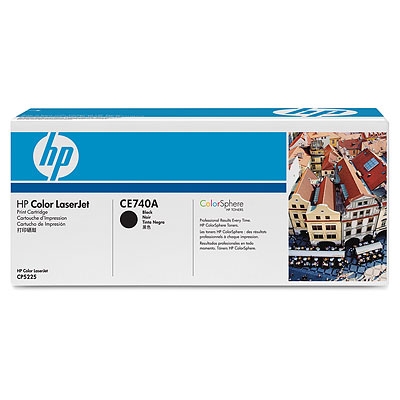 HP CLJ CP5225 musta värikasetti 7K - Hp laserkasetit - CE740A - 1