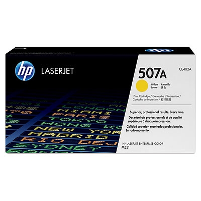 HP CLJ M551 keltainen 6k - Hp laserkasetit - CE402A - 1