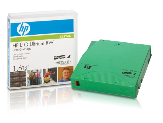 HP LTO4 Ultrium 1.6TB tietokasetti - LTO, DLT, DDS, DAT-nauhat - C7974A - 1