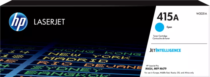 Laserkasetti HP 415A cyan 2.1k - Hp laserkasetit - W2031A - 1