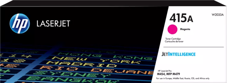 Laserkasetti HP 415A magenta 2.1k - Hp laserkasetit - W2033A - 1