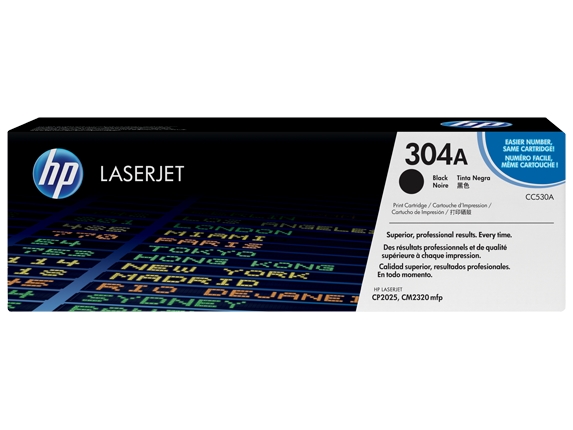 Laserkasetti HP CC530A musta (Canon 718) - Hp laserkasetit - CC530A - 1
