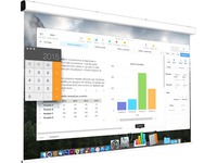 MAJOR 4:3 Motor Screen - 4:3 Moottoroidut valkokankaat - MS1M4503400SA - 1