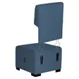 Alba Hizia tuoli selkänojalla Denim Blue 62 x 62 x 45cm - Kiinteistövarusteet - HIZIAC1B - 2