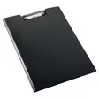 Foldover kirjoitusalusta 240x330mm PP-muovi musta - Keräilyalustat - TS20B - 2