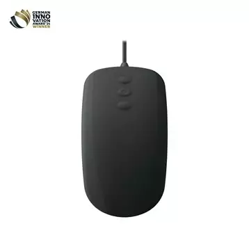 CHERRY Hygiene Hiiri 3 Rulla Näppäimellä USB, Musta - Tietokonehiiret - CHEAKPMH3OBUSB - 1