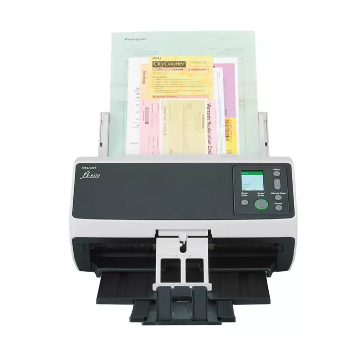 Ricoh fi-8170 70 ppm, 600 dpi, 100 ADF, USB3.2 - Ricoh - PFUPA03810B - 1