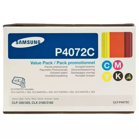 Samsung CLT-P4072C Rainbow Kit värikasettipakkaus - Samsung laserkasetit - CLT-P4072C - 1