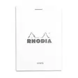 Rhodia-pään nidontatyyny valkoinen N°12 - Vihkot ja lehtiöt - 12601C - 3