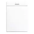 Rhodia-pään niittityyny valkoinen N°13 v - Muisti- ja konttorikirjat - 13601C - 2
