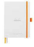 Rhodia Goalbook pehmeä valk A5 dot ivory - Muisti- ja konttorikirjat - 117815C - 1